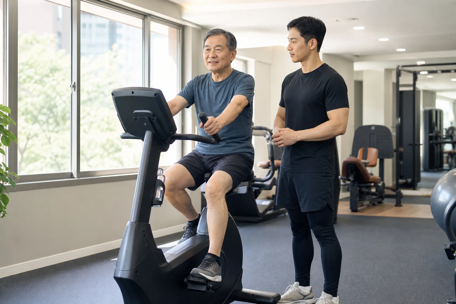 척추관협착증 운동 관련 치료 과정과 일상 관리 장면